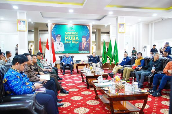 Rapat Koordinasi antara SKK Migas dengan Pemkab Muba, Kamis (17/10/2024)