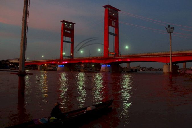 Jembatan Ampera. (Dokumentasi RMOLSumsel.id)