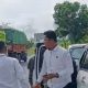 Satreskrim Polres OKU Timur saat menindak pelaku pungli angkutan batubara di Jalinsum Martapura/Humas Polres