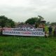 Aliansi Dosen ASN Kementerian Pendidikan Tinggi, Sains dan Tekhnologi Seluruh Indonesia (ADAKSI) Provinsi Kepulauan Bangka Belitung (Babel) saat menggelar aksi di lokasi Embung, UBB, Senin (20/1/2024). (ist)