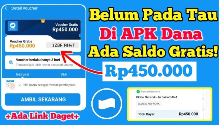 Cara Ampuh Mendapatkan Saldo DANA Gratis
