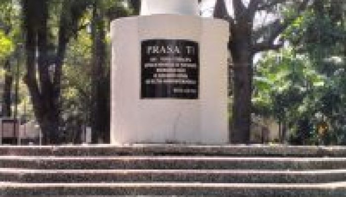 Tugu Merdeka yang diresmikan oleh Bung Hatta. Foto/Wahyu Kurniawan