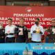 Polda Sumsel Musnahkan Sabu 4,2 Kg dan 17 Kg Ganja, 49 Tersangka Diamankan