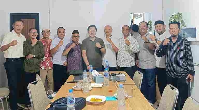 Pengurus Ikatan Alumni Lemhannas Bangka Belitung mengelar rapat pemantapan program kerja. (ist)