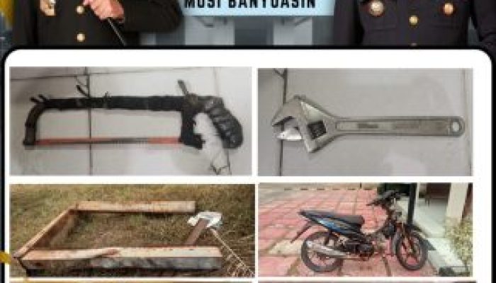 Bekuk Dua Pelaku Pencurian Komponen Migas