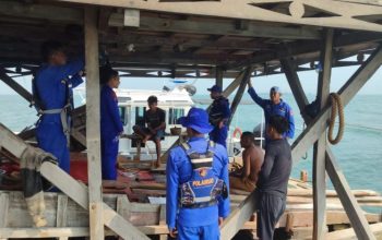 Polres Bangka Barat Pantau Aktivitas Tambang di Perairan Teluk Kelabat